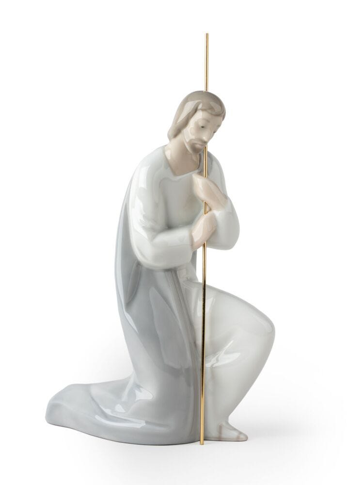 Saint Joseph Nativity Figurine-III in Lladró