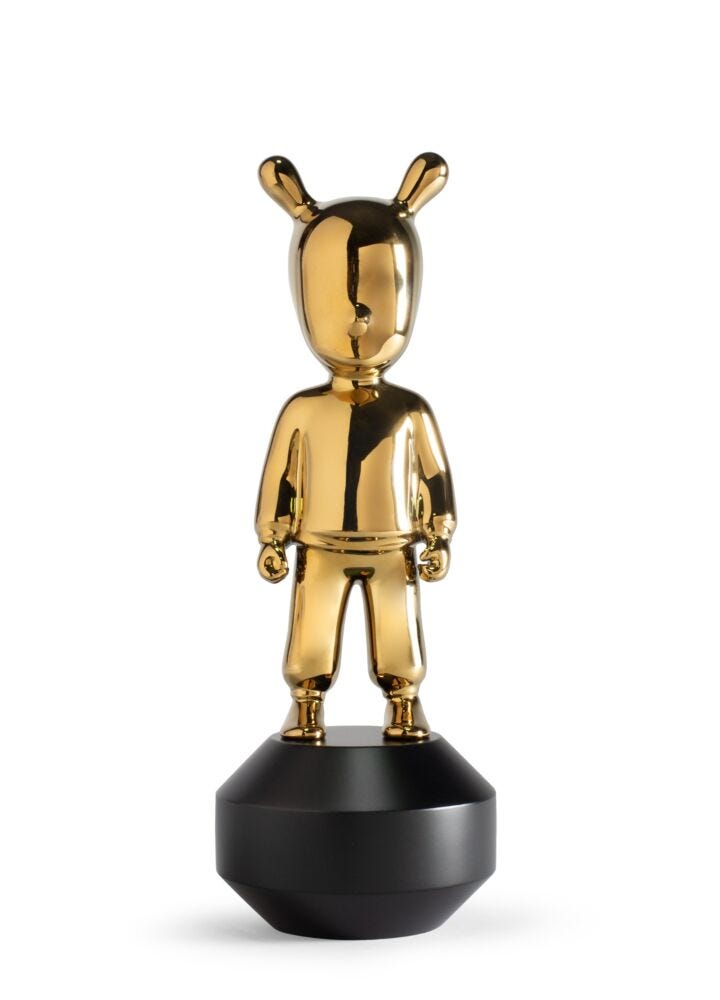 The Golden Guest Figurine. Small Model. in Lladró