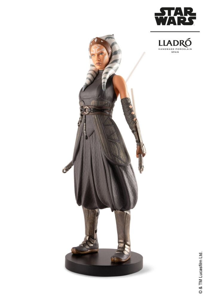 Ahsoka Tano™ Sculpture. Limited Edition in Lladró