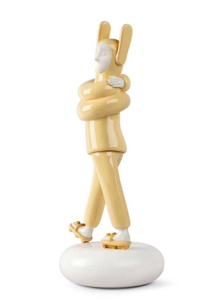 Escultura Embraced (Amarillo) en Lladró