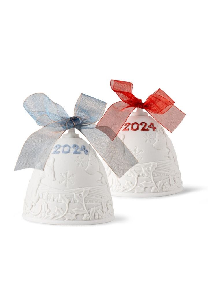 2024 Christmas Bell Set in Lladró