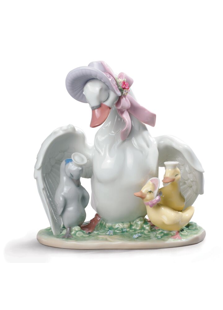 The Ugly Duckling Figurine in Lladró