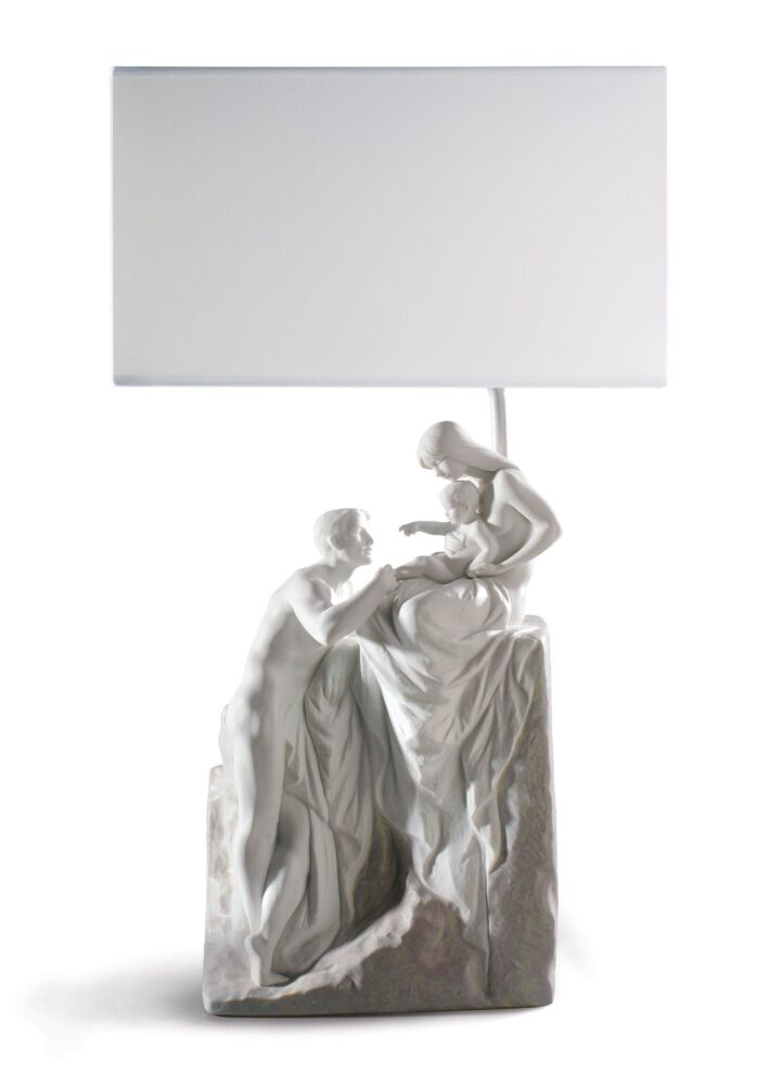 Family Table Lamp in Lladró