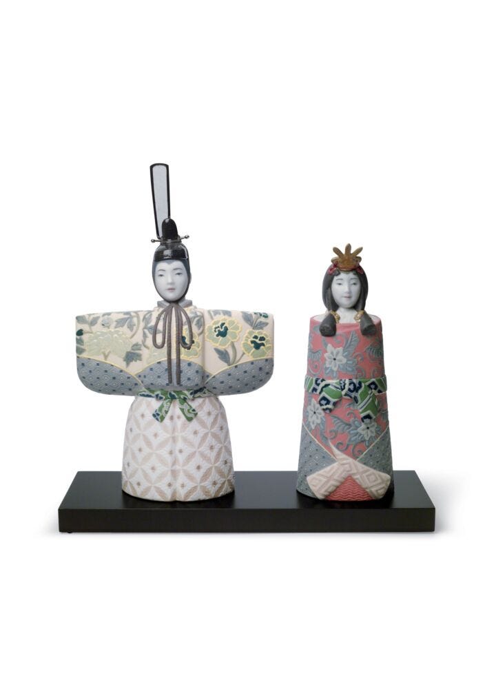 Tachibina Empress Emperor Figurine in Lladró