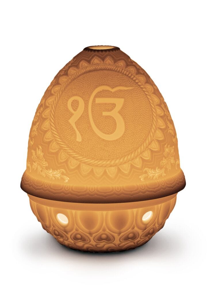 Ik Onkar Lithophane in Lladró