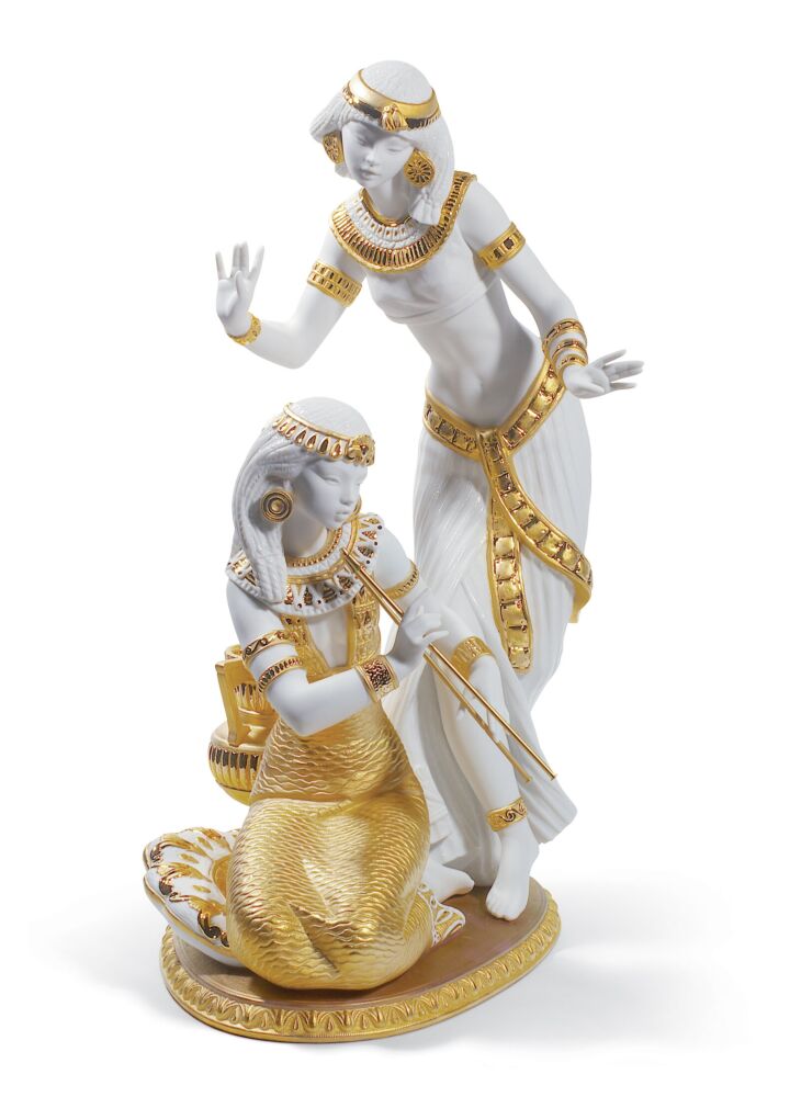 Figura mujeres Danzarinas del Nilo. Lustre oro. Serie limitada en Lladró