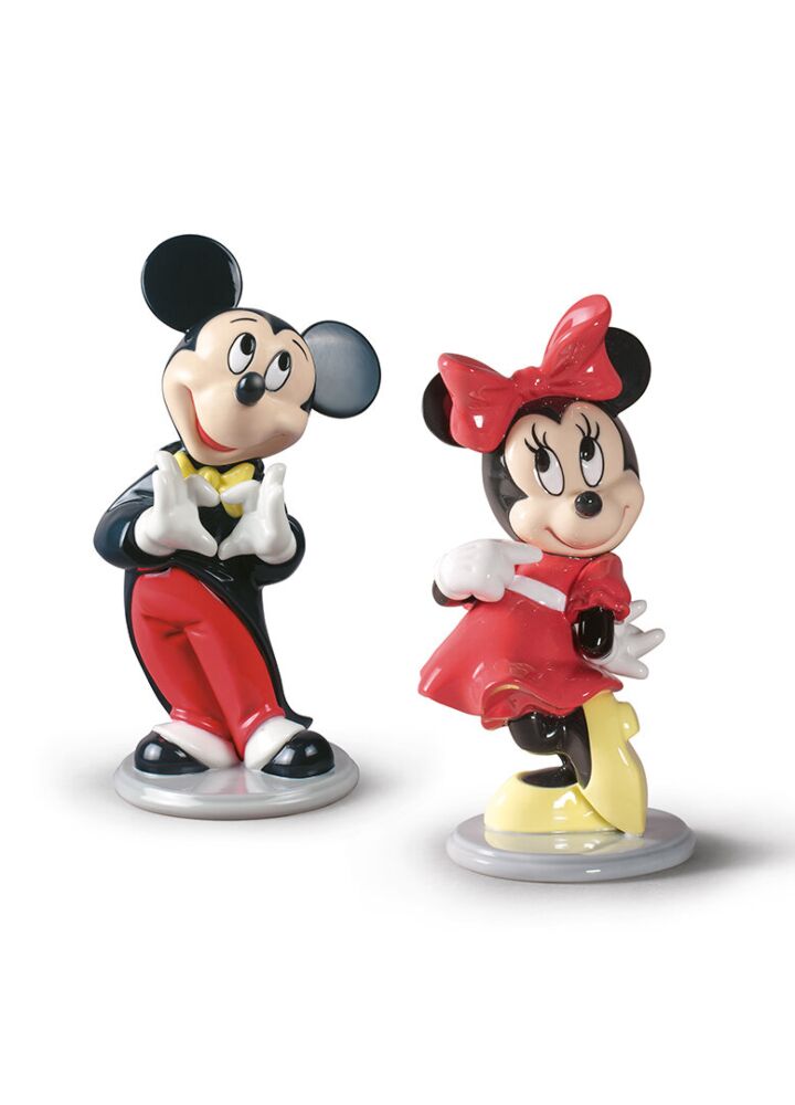 Mickey and Minnie Set in Lladró