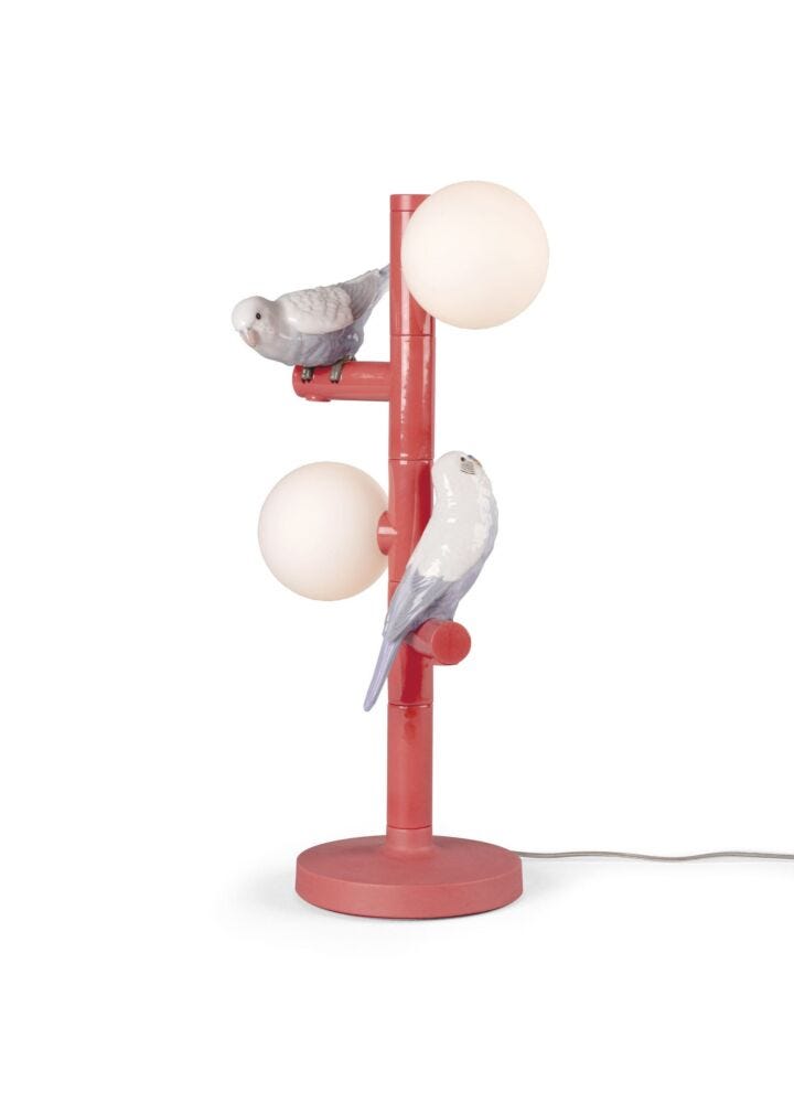 Parrot Table Lamp in Lladró