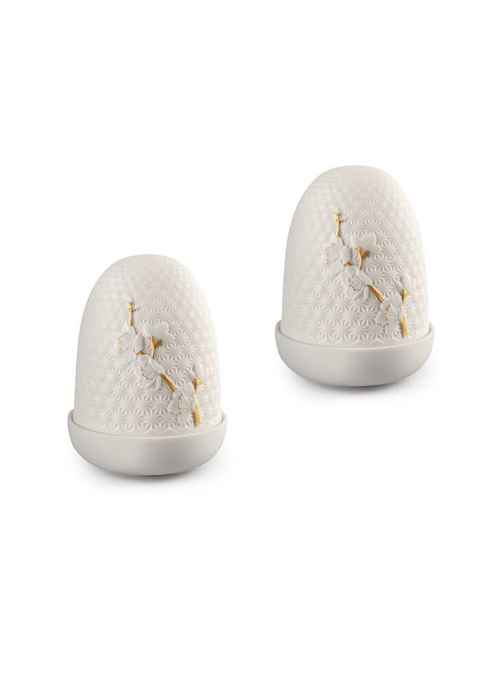 Cherry Blossoms Dome Set in Lladró