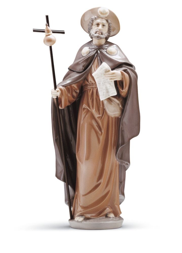 Figurina Pellegrino di Santiago in Lladró