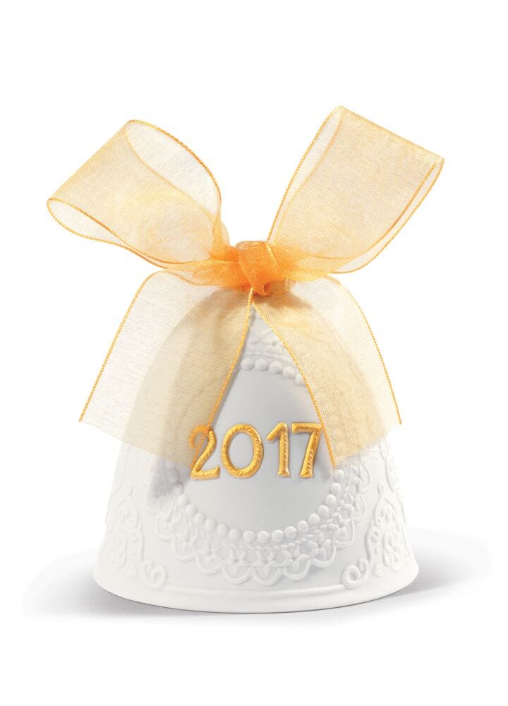 2017 Christmas Bell. Golden Lustre in Lladró