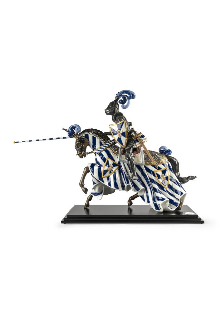 Escultura Caballero Medieval. Serie Limitada en Lladró
