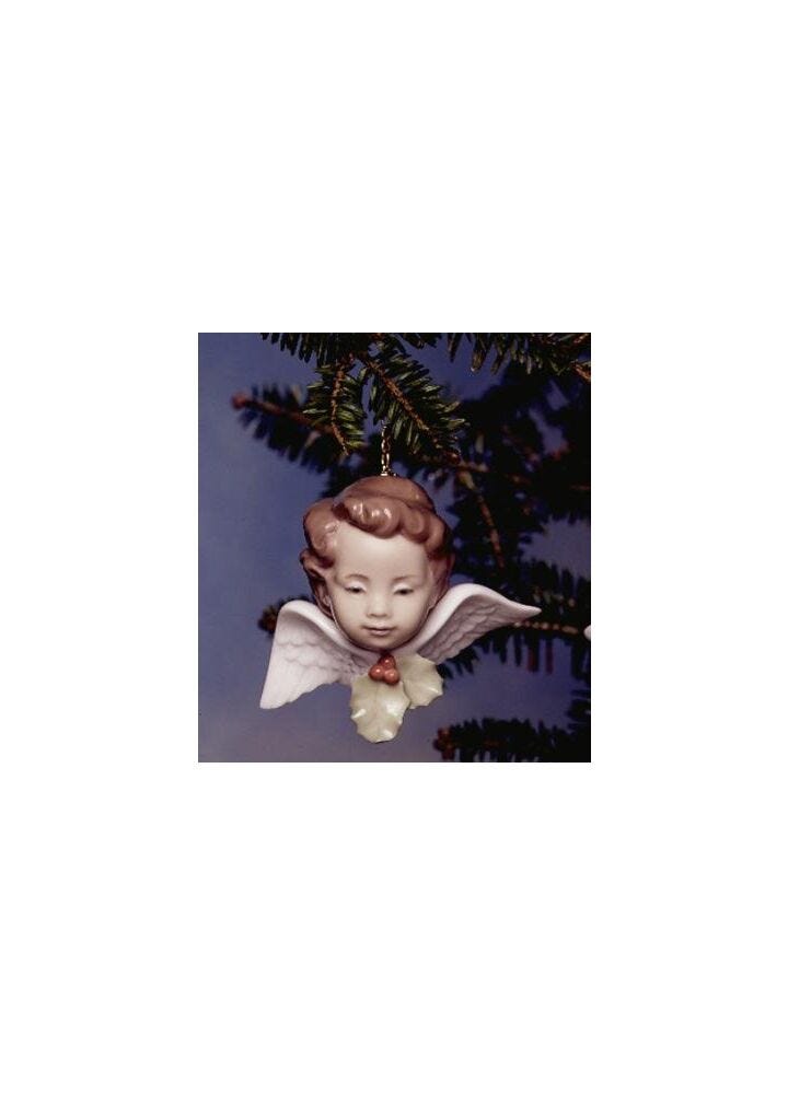 SERAPH WITH HOLLY in Lladró