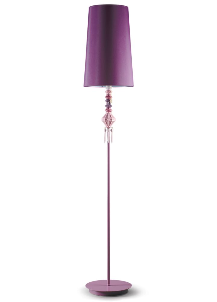 Lámpara de pie I Belle de Nuit. Rosa (US) en Lladró