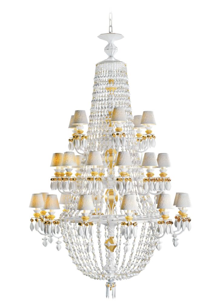 Winter Palace 30 Lights Chandelier in Lladró