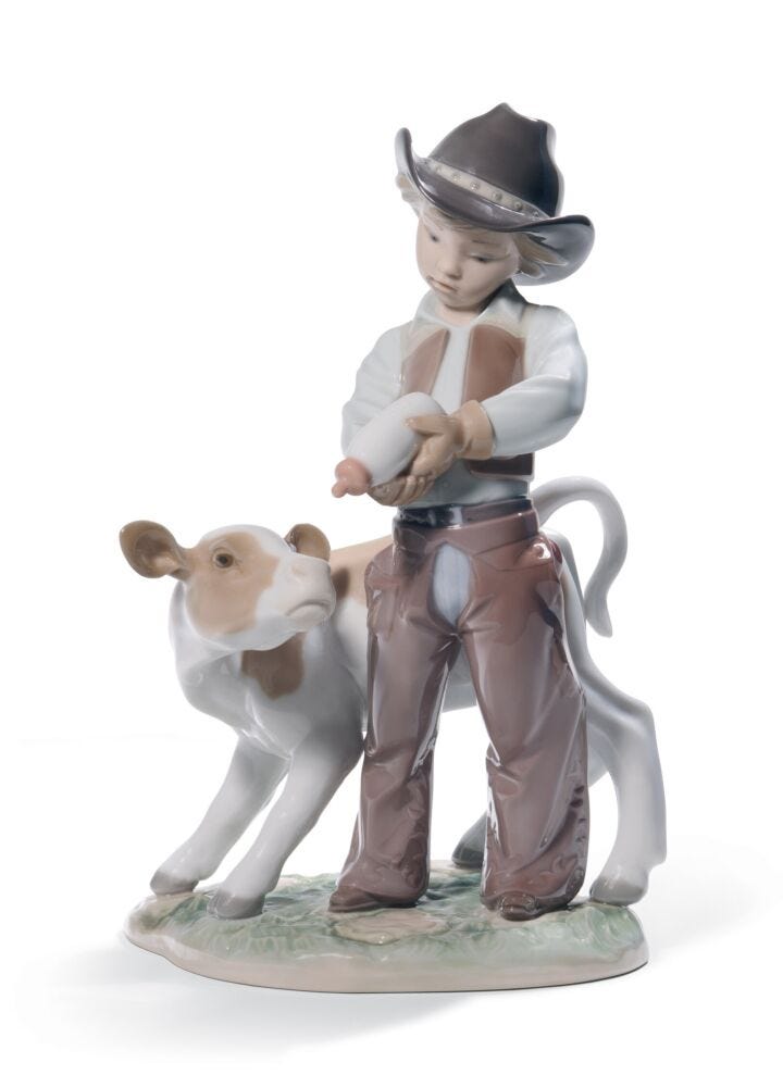 Cowboy Figurine in Lladró
