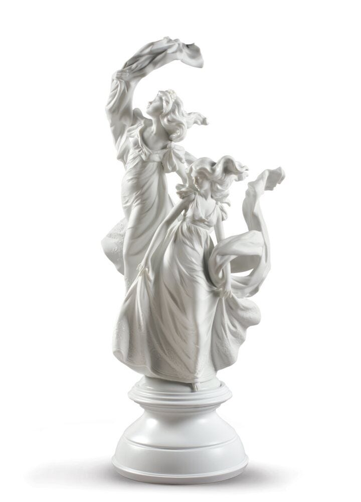 Allegory of Liberty Woman Figurine. White in Lladró