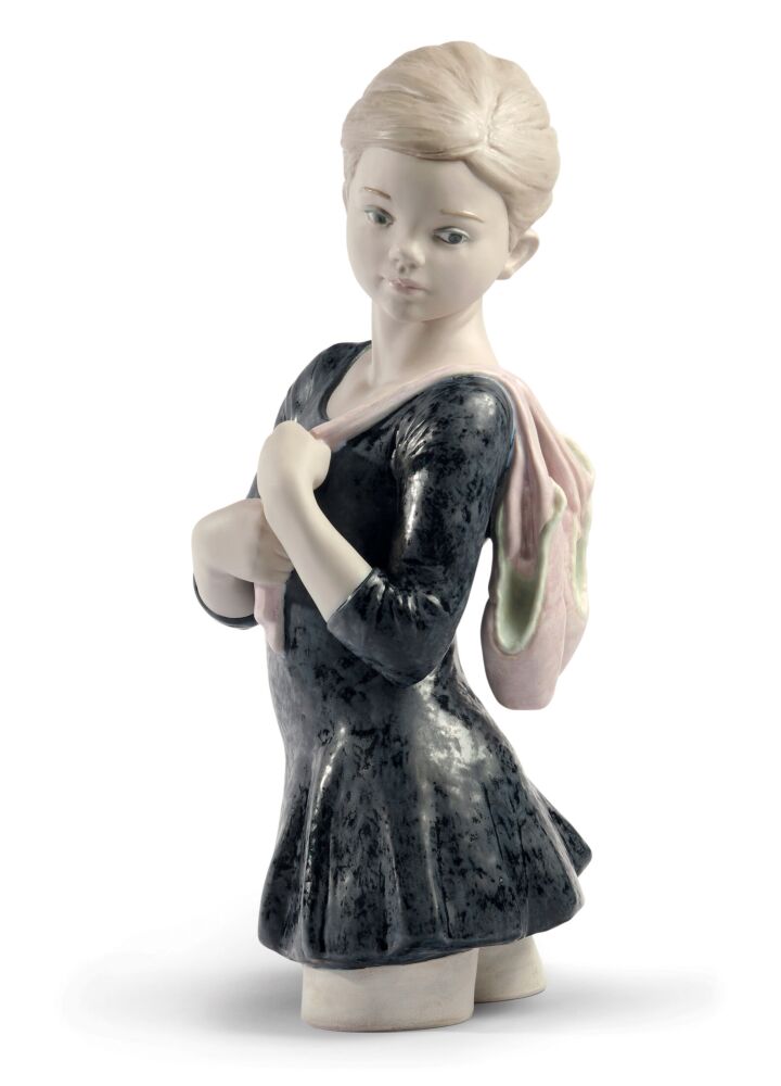 My Dance Class Ballet Figurine. Black in Lladró
