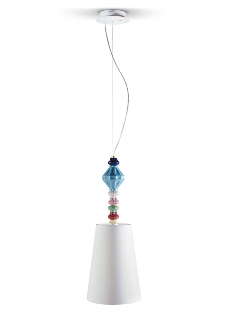 Belle de Nuit Ceiling Lamp I. Multicolor (US) in Lladró