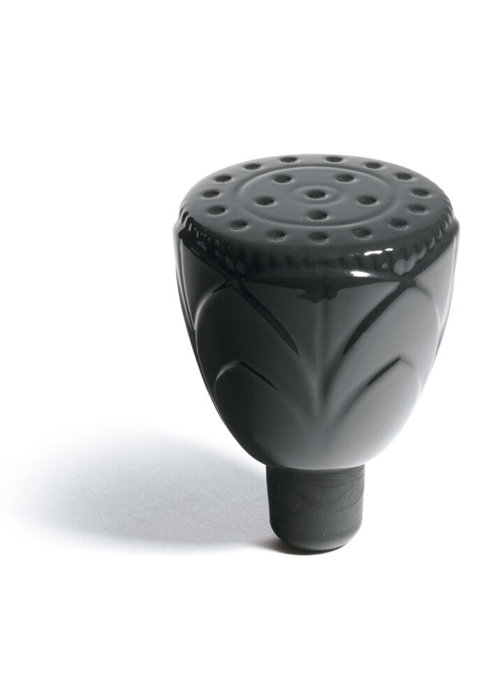 Naturo. -bottle stopper I (black) in Lladró
