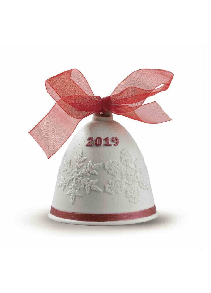 Campana Navidad 2019. Rojo en Lladró