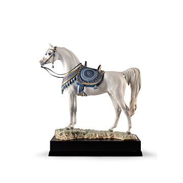 Scultura Pura razza araba. Serie Limitata in Lladró