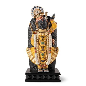 Lord Shrinathji Sculpture. Limited Edition in Lladró
