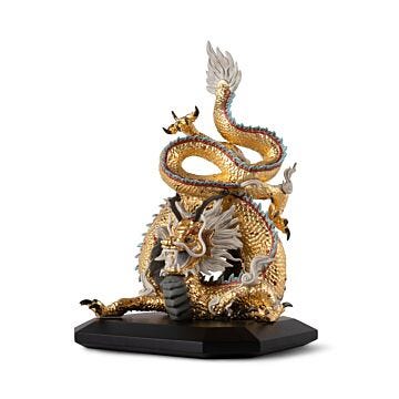 守護龍(Gold) 70周年記念モデル =Limited Edition= in Lladró