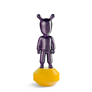 The Guest Little-purple on yellow Figurine. Small Model in Lladró