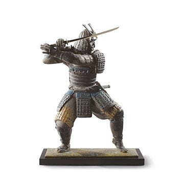 Samurai Warrior Sculpture in Lladró