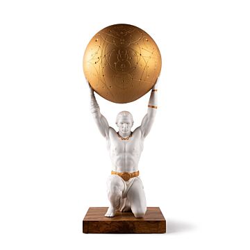 Atlas Sculpture in Lladró