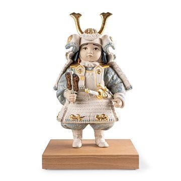 若武者(白糸威鎧) =Limited Edition= in Lladró