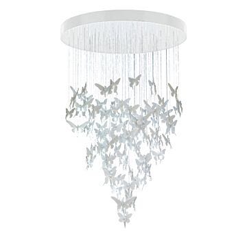 Chandelier Niágara 1,10 m (CE/UK). Blanco en Lladró