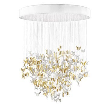 Chandelier Niágara 2 m. Lustre oro (CE/UK) en Lladró