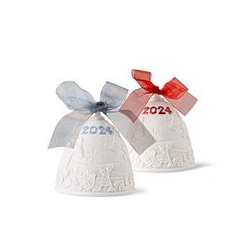 2024 Christmas Bell Set in Lladró