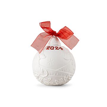 2024 Christmas ball (Re-Deco red) in Lladró