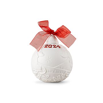 2024 Christmas ball (Re-Deco red) in Lladró