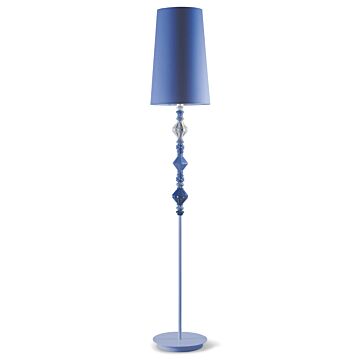 Belle de Nuit Floor Lamp II. Blue (UK) in Lladró