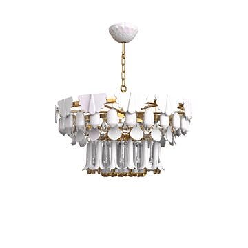 Seasons Ceiling lamp 70 cm. Sunrise (US) in Lladró