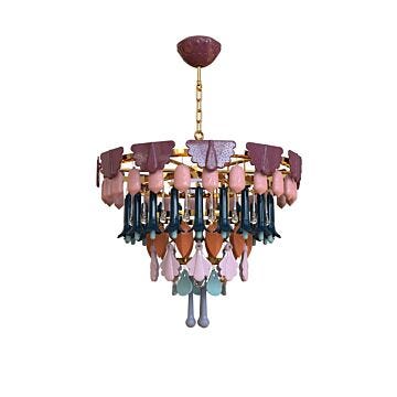 Seasons Chandelier 70 cm. Fall (US) in Lladró