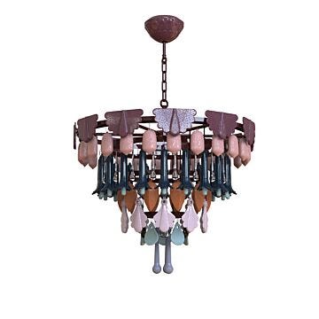 Seasons Chandelier 70 in Lladró