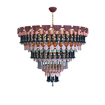 Seasons Chandelier 1 in Lladró