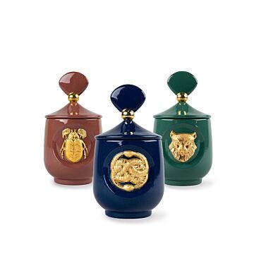Luxurious animals Candles Set en Lladró