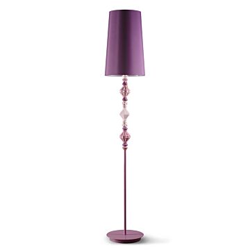 Belle de Nuit Floor Lamp II. Pink (UK) in Lladró