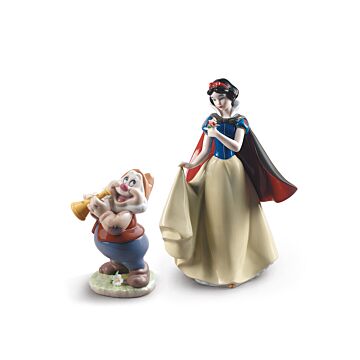 Snowhite and Happy Set in Lladró