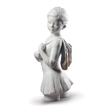 My Dance Class Ballet Figurine. White in Lladró
