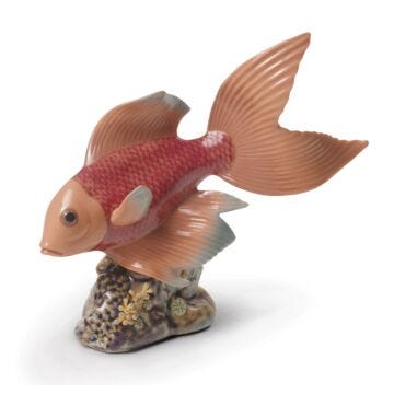 夢の魚 (Orange) in Lladró
