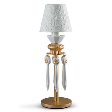 Lampada da tavolo Belle de Nuit con litofania e lacrime. Lustro oro (CE) in Lladró