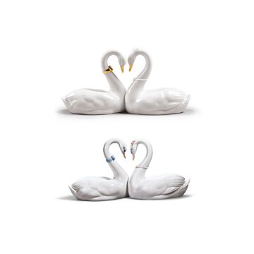 Endless Love Swans Set in Lladró