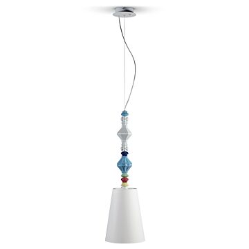 Belle de Nuit Ceiling Lamp II. Multicolor (US) in Lladró